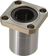 Value Collection - 3/4" ID, Square Flanged Single Linear Bearing - 1-1/4" OD - Americas Industrial Supply