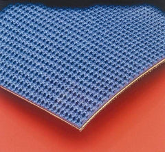 Made in USA - Incline Conveyor Belt - Carboxilated Nitrile Roughtop, 3-Ply, No. 20030230-24 - Americas Industrial Supply