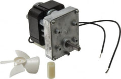 Made in USA - 115 Volt, 10 RPM, 340:1 Gear Ratio, CM Gearmotor - 50 Torque - Americas Industrial Supply