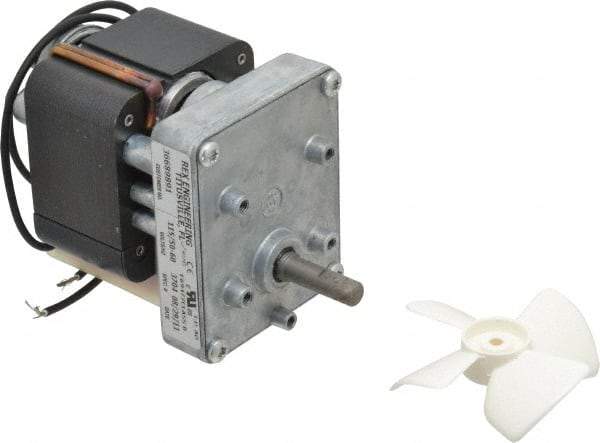 Made in USA - 115 Volt, 100 RPM, 34:1 Gear Ratio, CM Gearmotor - 10 Torque - Americas Industrial Supply