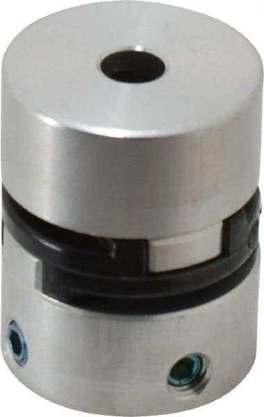 Value Collection - Flexible Oldham Coupling - 1" OD, 1.28" OAL, Delrin - Americas Industrial Supply