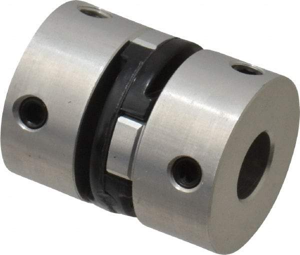 Value Collection - Flexible Oldham Coupling - 1" OD, 1.28" OAL, Delrin - Americas Industrial Supply