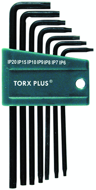 7 Piece - IP6; IP7; IP8; IP9; IP10; IP15; IP20 - TorxPlus L-Key Long Arm Set - Americas Industrial Supply