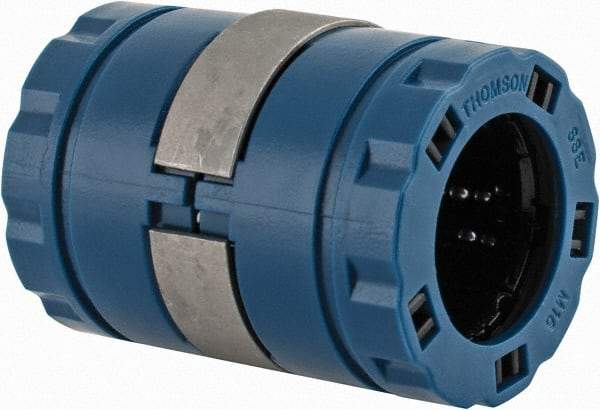 Thomson Industries - 16mm ID, 2,200 Lb Dynamic Load Capacity, Closed Linear Bearing - 26mm OD - Americas Industrial Supply