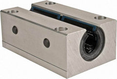 Thomson Industries - 25mm Inside Diam, 13,400 Lbs. Dynamic Capacity, Open Twin Pillow Block Linear Bearing - 51mm Overall Height x 78" Overall Width, 94mm Btw Mount Hole Centers - Americas Industrial Supply