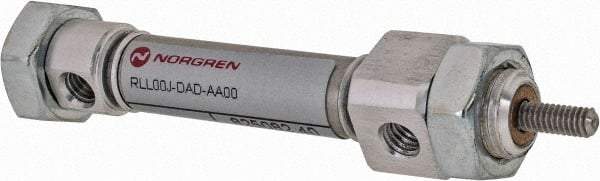 Norgren - 1/2" Stroke x 5/16" Bore Double Acting Air Cylinder - 10-32 Port, 5-40 Rod Thread - Americas Industrial Supply