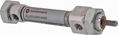 Norgren - 1/2" Stroke x 5/16" Bore Double Acting Air Cylinder - 10-32 Port, 5-40 Rod Thread - Americas Industrial Supply