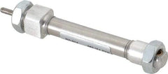 Norgren - 1/2" Stroke Single Acting Air Cylinder - 10-32 Port, 10-32 Rod Thread - Americas Industrial Supply