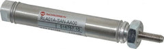 Norgren - 1" Stroke Single Acting Air Cylinder - 10-32 Port, 10-32 Rod Thread - Americas Industrial Supply