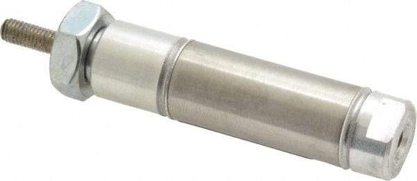 Norgren - 1/2" Stroke x 9/16" Bore Double Acting Air Cylinder - 10-32 Port, 10-32 Rod Thread - Americas Industrial Supply