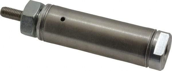 Norgren - 1" Stroke x 3/4" Bore Single Acting Air Cylinder - 1/8 Port, 1/4-28 Rod Thread - Americas Industrial Supply