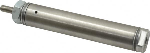 Norgren - 2" Stroke x 3/4" Bore Single Acting Air Cylinder - 1/8 Port, 1/4-28 Rod Thread - Americas Industrial Supply