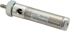 Norgren - 1" Stroke x 3/4" Bore Double Acting Air Cylinder - 1/8 Port, 1/4-28 Rod Thread - Americas Industrial Supply