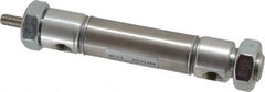 Norgren - 1" Stroke x 3/4" Bore Double Acting Air Cylinder - 1/8 Port, 1/4-28 Rod Thread - Americas Industrial Supply