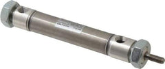 Norgren - 2" Stroke x 3/4" Bore Double Acting Air Cylinder - 1/8 Port, 1/4-28 Rod Thread - Americas Industrial Supply