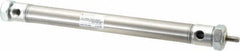 Norgren - 6" Stroke x 3/4" Bore Double Acting Air Cylinder - 1/8 Port, 1/4-28 Rod Thread - Americas Industrial Supply