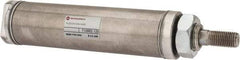 Norgren - 2" Stroke x 1-1/4" Bore Single Acting Air Cylinder - 1/8 Port, 7/16-20 Rod Thread - Americas Industrial Supply