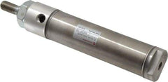 Norgren - 3" Stroke x 1-1/4" Bore Double Acting Air Cylinder - 1/8 Port, 7/16-20 Rod Thread - Americas Industrial Supply