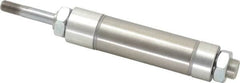 Norgren - 2" Stroke x 1-1/4" Bore Double Acting Air Cylinder - 1/8 Port, 7/16-20 Rod Thread - Americas Industrial Supply
