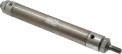 Norgren - 6" Stroke x 1-1/4" Bore Double Acting Air Cylinder - 1/8 Port, 7/16-20 Rod Thread - Americas Industrial Supply