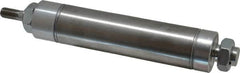Norgren - 4" Stroke x 1-1/2" Bore Double Acting Air Cylinder - 1/8 Port, 7/16-20 Rod Thread - Americas Industrial Supply