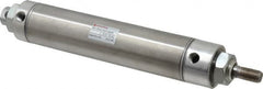 Norgren - 5" Stroke x 1-1/2" Bore Double Acting Air Cylinder - 1/8 Port, 7/16-20 Rod Thread - Americas Industrial Supply