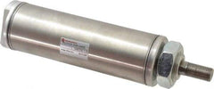 Norgren - 2" Stroke x 1-3/4" Bore Single Acting Air Cylinder - 1/4 Port, 1/2-20 Rod Thread - Americas Industrial Supply