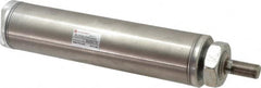 Norgren - 3" Stroke x 1-3/4" Bore Single Acting Air Cylinder - 1/4 Port, 1/2-20 Rod Thread - Americas Industrial Supply