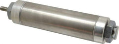 Norgren - 6" Stroke x 2-1/2" Bore Double Acting Air Cylinder - 1/4 Port, 1/2-20 Rod Thread - Americas Industrial Supply