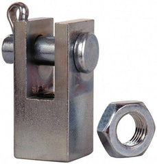 Norgren - Air Cylinder Piston Rod Clevis - For 1-1/4 & 1-1/2" Air Cylinders, Use with Norgren Nonrepairable Air Cylinders - Americas Industrial Supply