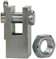 Norgren - Air Cylinder Piston Rod Clevis - For 1-3/4, 2 & 2-1/2" Air Cylinders, Use with Norgren Nonrepairable Air Cylinders - Americas Industrial Supply