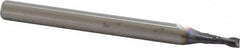 Niagara Cutter - 1/16", 3/16" LOC, 1/8" Shank Diam, 1-1/2" OAL, 2 Flute, Solid Carbide Square End Mill - Single End, TiAlN Finish, Spiral Flute, 30° Helix, Centercutting, Right Hand Cut, Right Hand Flute, Series C230 - Americas Industrial Supply