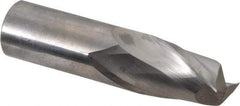 Niagara Cutter - 3/4", 1" LOC, 3/4" Shank Diam, 3" OAL, 2 Flute, Solid Carbide Square End Mill - Single End, Uncoated, Spiral Flute, 30° Helix, Centercutting, Right Hand Cut, Right Hand Flute, Series C230 - Americas Industrial Supply
