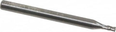 Niagara Cutter - 1/16", 1/8" LOC, 1/8" Shank Diam, 1-1/2" OAL, 4 Flute, Solid Carbide Square End Mill - Single End, Uncoated, Spiral Flute, 30° Helix, Centercutting, Right Hand Cut, Right Hand Flute, Series C430 - Americas Industrial Supply