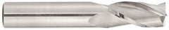 Niagara Cutter - 3/4", 1-1/2" LOC, 3/4" Shank Diam, 4" OAL, 3 Flute, Solid Carbide Square End Mill - Single End, TiAlN Finish, Spiral Flute, 30° Helix, Centercutting, Right Hand Cut, Right Hand Flute, Series C330 - Americas Industrial Supply