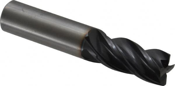 OSG - 3/4", 4 Flute, Solid Carbide, 0.03" Corner Radius End Mill - 4" OAL, Right Hand Flute, 1-1/2" LOC, Right Hand Cut - Americas Industrial Supply