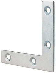 Value Collection - 2-1/2" Long x 1/2" Wide, Steel, Corner Brace - Zinc Plated - Americas Industrial Supply