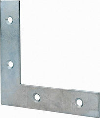 Value Collection - 4" Long x 0.870" Wide, Steel, Corner Brace - Zinc Plated - Americas Industrial Supply