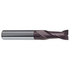 8.5mm Dia. x 67mm Overall Length 2-Flute Square End Solid Carbide SE End Mill-Round Shank-Center Cut-Firex - Americas Industrial Supply