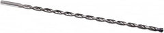 Guhring - 3/16" 135° 2-Flute Solid Carbide Extra Length Drill Bit - Americas Industrial Supply