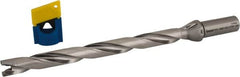 Iscar - 0.669" to 0.705" Diam, 12xD, 8.03" Max Depth, 3/4" Shank Diam, 11.06" OAL, Replaceable-Tip Drill - FCP, ICK, ICK-2M, ICM, ICN, ICP, iCP-2M Insert, 17 Seat Size, 36840890 Toolholder, Series SumoCham - Americas Industrial Supply