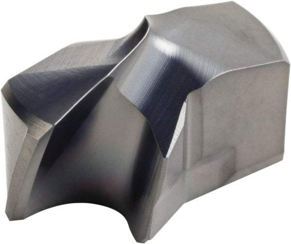 Kennametal - Series KSEM, 20mm Diam Grade KC7410 140° Replaceable Drill Tip - Carbide, AlCr Finish, 3 Seat Size - Americas Industrial Supply
