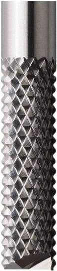 Seco - 12mm Diam, End Mill End, Solid Carbide Diamond Pattern Router Bit - Right Hand Cut, 3-15/16" OAL, Use on Composites - Americas Industrial Supply