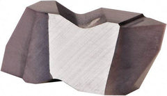 Kennametal - NTP3 Grade KCU10, Internal/External Partial Profile 60° Threading Insert - 1.25 to 40mm & 6 to 20 TPI Ext Pitch, 20 to 50mm & 5 to 12 TPI Int Pitch, Right Hand Insert, AlTiN Finish, Carbide - Americas Industrial Supply