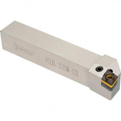 Iscar - PCLN, Right Hand Cut, 1-1/4" Shank Height x 1-1/4" Shank Width, Negative Rake Indexable Turning Toolholder - 7" OAL, CNMX Insert Compatibility, Series Heliturn - Americas Industrial Supply