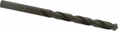 Chicago-Latrobe - 7.1mm 118° High Speed Steel Jobber Drill - Oxide Finish, Right Hand Cut, Spiral Flute, Straight Shank, 109mm OAL, Standard Point - Americas Industrial Supply