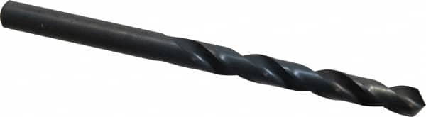 Chicago-Latrobe - 7.3mm 118° High Speed Steel Jobber Drill - Oxide Finish, Right Hand Cut, Spiral Flute, Straight Shank, 109mm OAL, Standard Point - Americas Industrial Supply