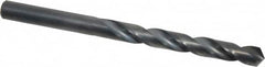 Chicago-Latrobe - 8.5mm 118° High Speed Steel Jobber Drill - Oxide Finish, Right Hand Cut, Spiral Flute, Straight Shank, 117mm OAL, Standard Point - Americas Industrial Supply