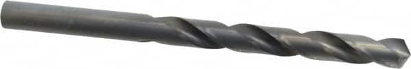 Chicago-Latrobe - 8.9mm 118° High Speed Steel Jobber Drill - Oxide Finish, Right Hand Cut, Spiral Flute, Straight Shank, 125mm OAL, Standard Point - Americas Industrial Supply