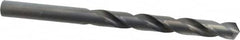 Chicago-Latrobe - 8.9mm 118° High Speed Steel Jobber Drill - Oxide Finish, Right Hand Cut, Spiral Flute, Straight Shank, 125mm OAL, Standard Point - Americas Industrial Supply
